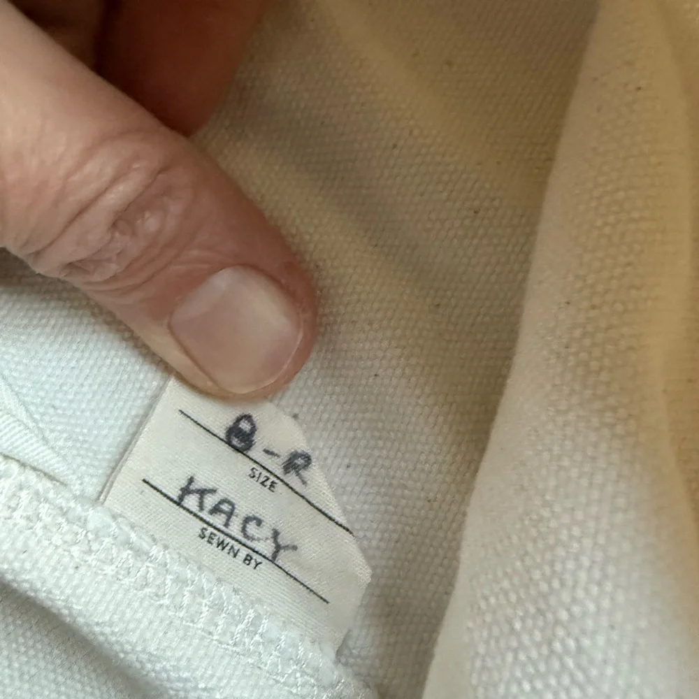 Elizabeth Suzann Clyde canvas work pants size 8R - Picture 6 of 6